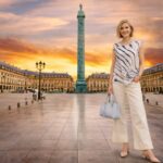 BLUSA ESTAMPADA AZUL